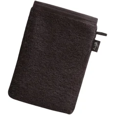 Eve Taylor Black Towelling Hand Mitt Eve Taylor Black Towelling Hand Mitt
