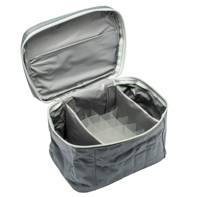 Eve Taylor Grey Vanity Case Eve Taylor Grey Vanity Case