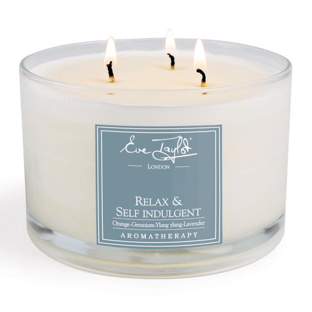 Eve Taylor Relax And Self Indulgent 3 Wick Aroma Wax Candle