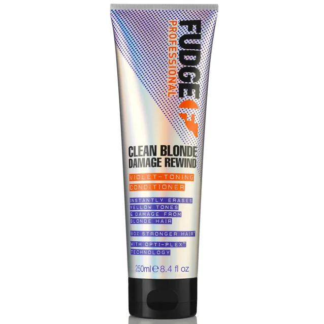 Fudge Clean Blonde Damage Rewind Violet Toning Conditioner 250ml Fudge Clean Blonde Damage Rewind Violet Toning Conditioner 250ml