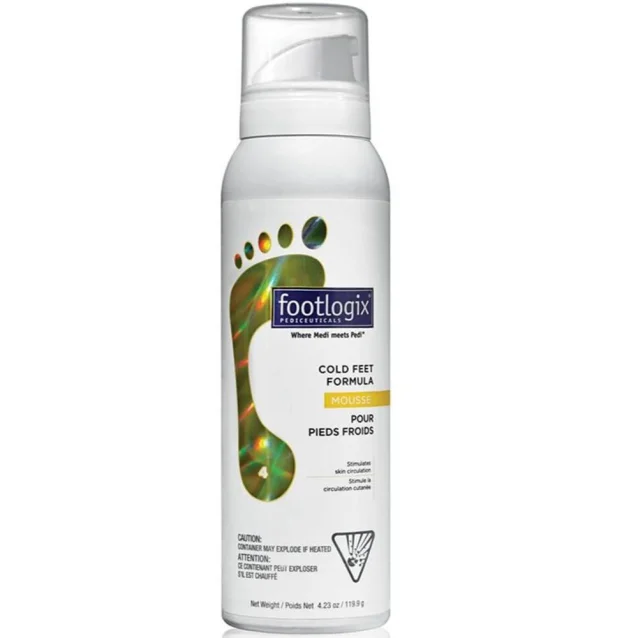 Footlogix Cold Feet Mousse Formula 125ml Footlogix Cold Feet Mousse Formula 125ml