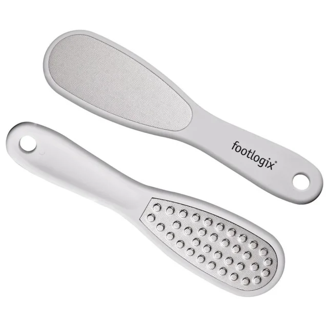 Footlogix Double Sided Foot File With Rubberised Handle Footlogix Double Sided Foot File With Rubberised Handle