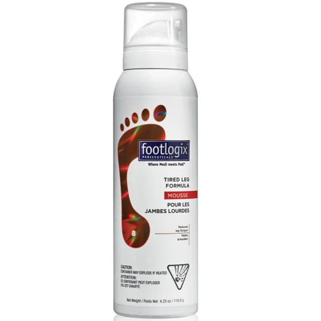 Footlogix Tired Leg Mousse Formula 125ml Footlogix Tired Leg Mousse Formula 125ml