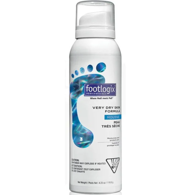 Footlogix Very Dry Skin Mousse Formula 125ml Footlogix Very Dry Skin Mousse Formula 125ml