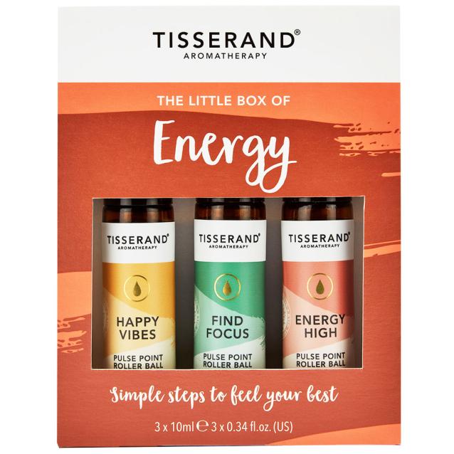 Tisserand The Little Box Of Energy Roller Ball Kit Tisserand The Little Box Of Energy Roller Ball Kit