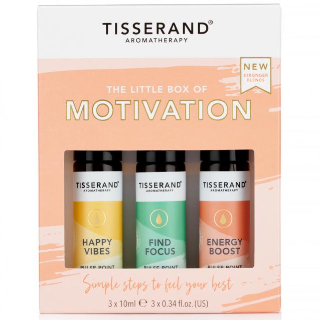 Tisserand The Little Box Of Motivation Roller Ball Kit