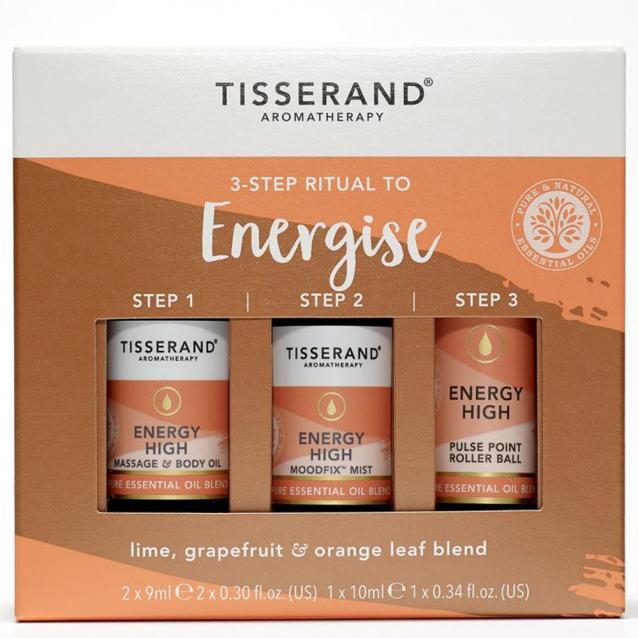 Tisserand 3 Step Ritual To Energise Kit