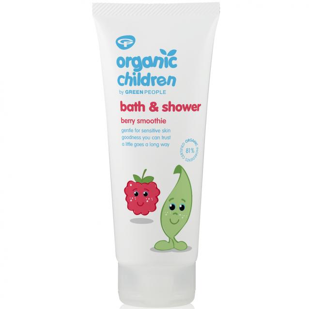 Green People Organic Children Bath And Shower Berry Smoothie 200ml