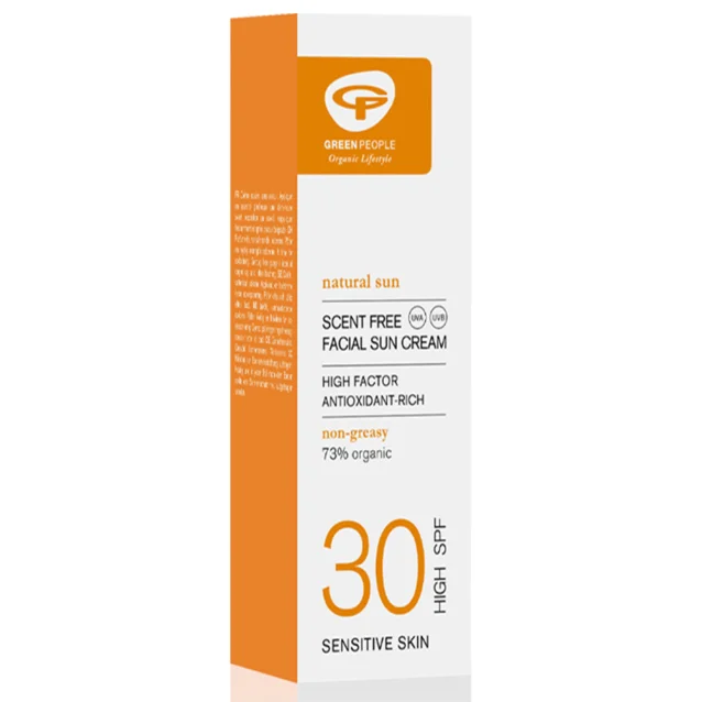 Green People Scent Free Facial Sun Cream SPF30 50ml Green People Scent Free Facial Sun Cream SPF30 50ml