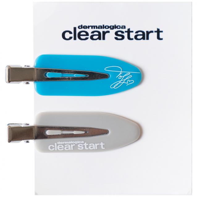 Toff x Clear Start Hair Clips