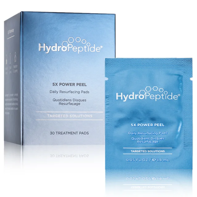 Hydropeptide 5X Power Peel Daily Resurfacing Pads 30 Treatments Hydropeptide 5X Power Peel Daily Resurfacing Pads 30 Treatments