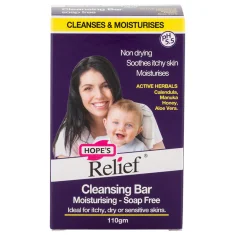 Hope's Relief Soap Free Cleansing Bar 110g Hope's Relief Soap Free Cleansing Bar 110g