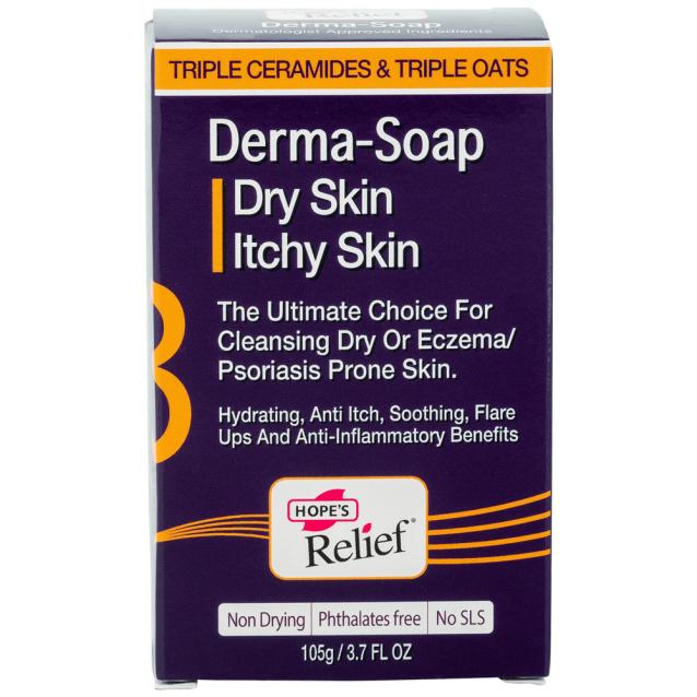 Hope's Relief Derma Soap Cleansing Bar 105g Hope's Relief Derma Soap Cleansing Bar 105g