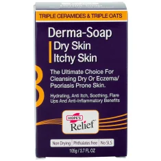 Hope's Relief Derma Soap Cleansing Bar 105g Hope's Relief Derma Soap Cleansing Bar 105g