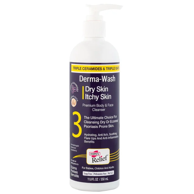 Hope's Relief Derma Wash Body And Face Cleanser 350ml Hope's Relief Derma Wash Body And Face Cleanser 350ml