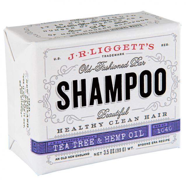 J.R.Liggett's Tea Tree And Hemp Oil Shampoo Bar 99g