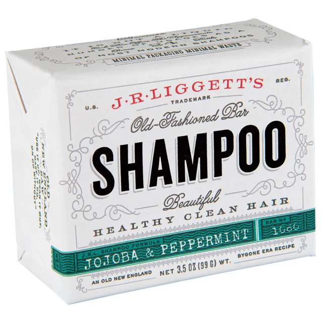 J.R.Liggett's Jojoba And Peppermint Shampoo Bar 99g J.R.Liggett's Jojoba And Peppermint Shampoo Bar 99g