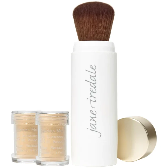 Jane Iredale Powder Me SPF30 Dry Sunscreen Brush 2 Refills - Tanned Jane Iredale Powder Me SPF30 Dry Sunscreen Brush 2 Refills - Tanned