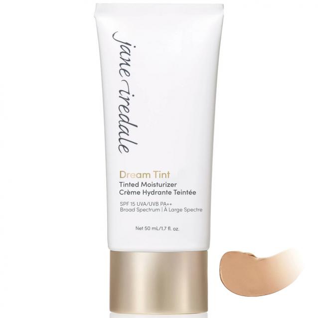 Jane Iredale Dream Tint Tinted Moisturizer Peach Brightener SPF15 50ml