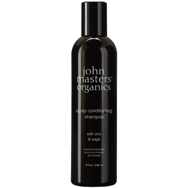 John Masters Organics Scalp Conditioning Shampoo With Zinc And Sage 236ml John Masters Organics Scalp Conditioning Shampoo With Zinc And Sage 236ml