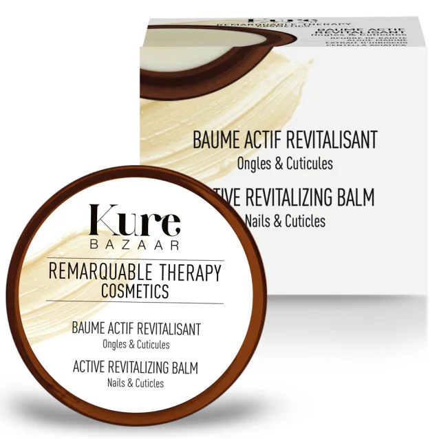 Kure Bazaar Active Revitalizing Nail And Cuticle Balm 15ml Kure Bazaar Active Revitalizing Nail And Cuticle Balm 15ml