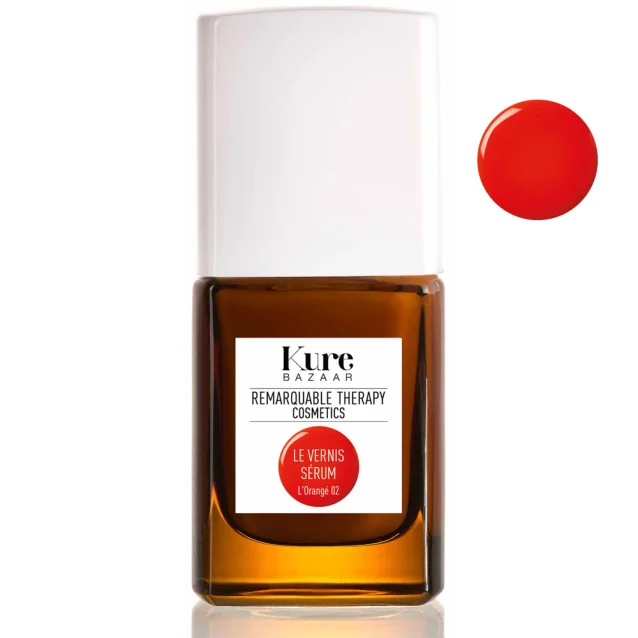 Kure Bazaar Serum Nail Polish Orange 02 Kure Bazaar Serum Nail Polish Orange 02