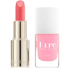 Kure Bazaar Macaron Lip Balm And Nail Polish Duo Kure Bazaar Macaron Lip Balm And Nail Polish Duo