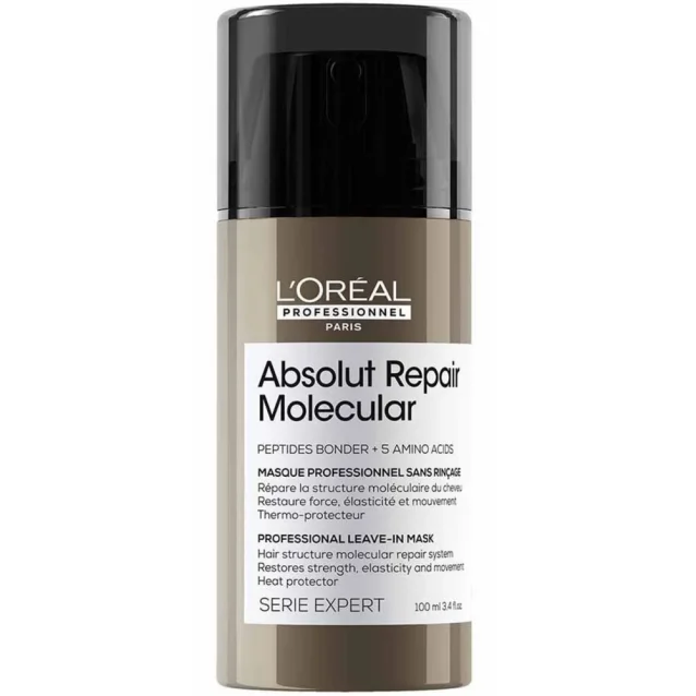 Loreal Professionnel Absolut Repair Molecular Leave In Mask 100ml Loreal Professionnel Absolut Repair Molecular Leave In Mask 100ml