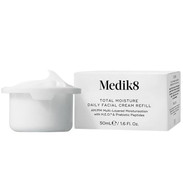 Medik8 Total Moisture Daily Facial Cream Refill 50ml Medik8 Total Moisture Daily Facial Cream Refill 50ml