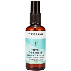 Tisserand Total De Stress Massage And Body Oil 100ml Tisserand Total De Stress Massage And Body Oil 100ml