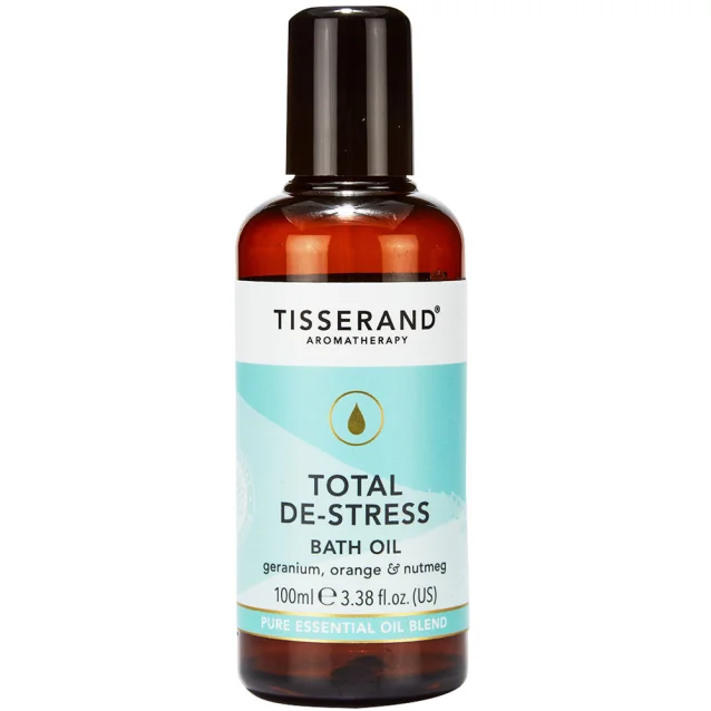 Tisserand Total De Stress Bath Oil 100ml Tisserand Total De Stress Bath Oil 100ml