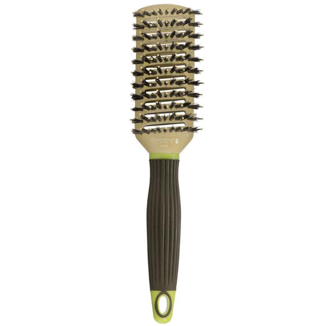 Macadamia Tunnel Vent Brush With Boar Bristles