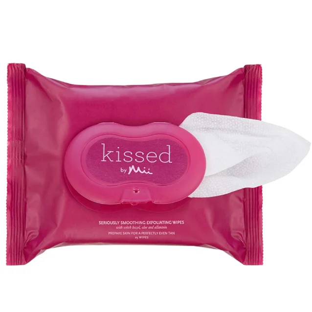 Kissed By Mii Seriously Smoothing Exfoliating Wipes 25pk Kissed By Mii Seriously Smoothing Exfoliating Wipes 25pk