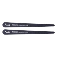 Mii Cushioned Emery Boards For Hard Nails x2 Nail Files Mii Cushioned Emery Boards For Hard Nails x2 Nail Files