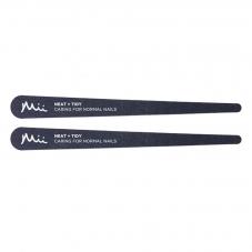Mii Cushioned Emery Boards For Normal Nails x2 Nail Files