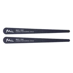 Mii Cushioned Emery Boards For Normal Nails x2 Nail Files Mii Cushioned Emery Boards For Normal Nails x2 Nail Files