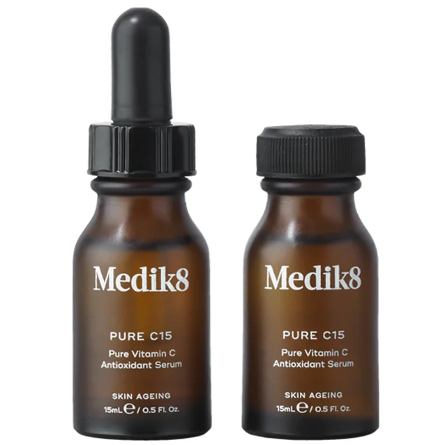 Medik8 Pure C15 Pure Vitamin C Antioxidant Serum x2 15ml Medik8 Pure C15 Pure Vitamin C Antioxidant Serum x2 15ml