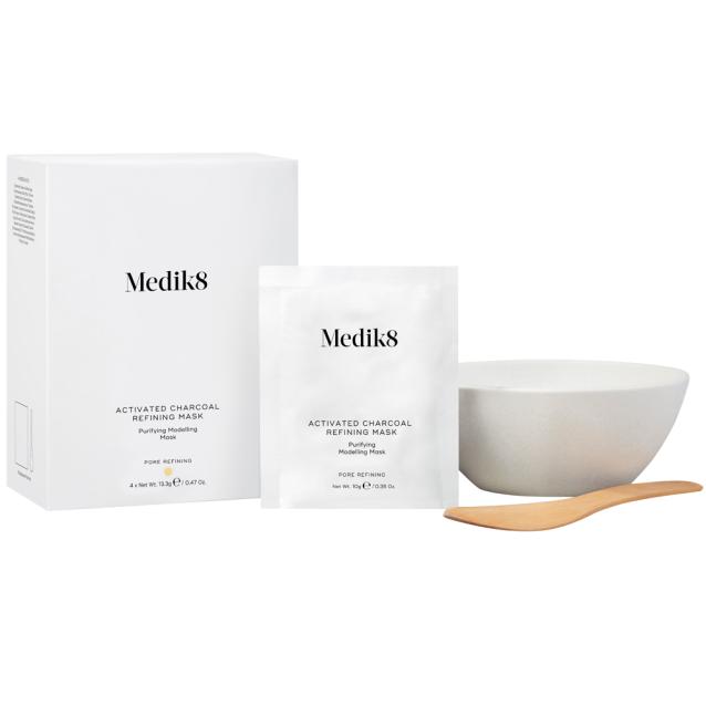 Medik8 Activated Charcoal Refining Mask Kit 10g x 4 Medik8 Activated Charcoal Refining Mask Kit 10g x 4