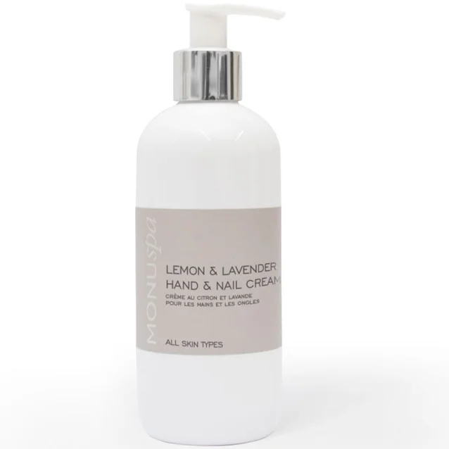 MonuSpa Lemon And Lavender Hand And Nail Cream 300ml MonuSpa Lemon And Lavender Hand And Nail Cream 300ml