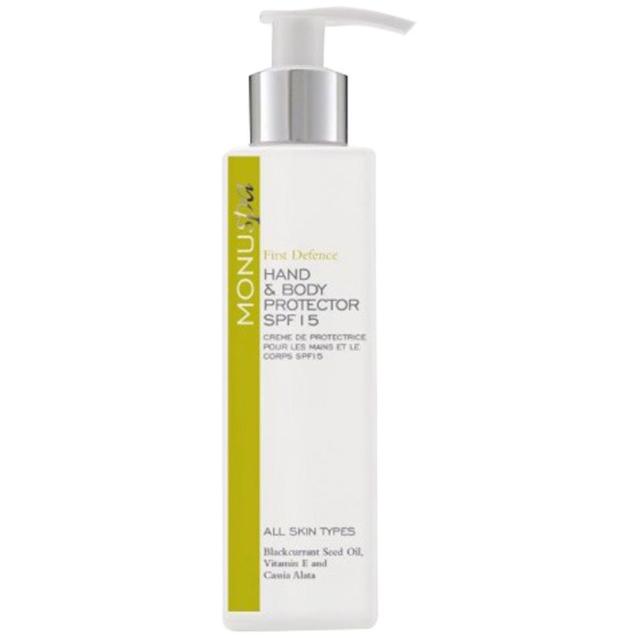 Monu Spa Hand And Body Protector SPF15 180ml Monu Spa Hand And Body Protector SPF15 180ml