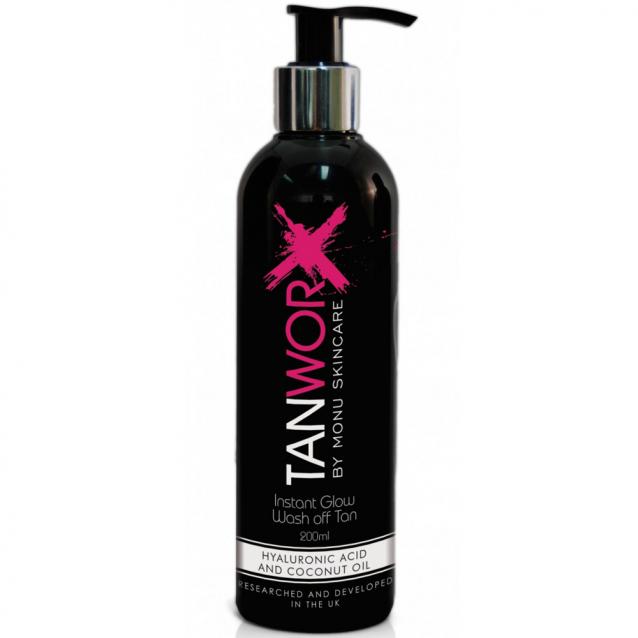 Monu Tanworx Instant Glow Wash Off Tan 200ml