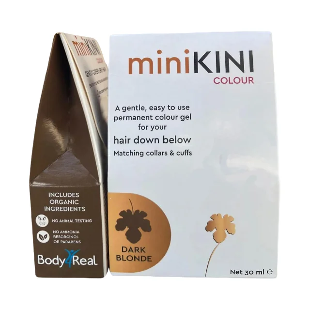 Minikini Dark Blonde Pubic Hair Dye 30ml Minikini Dark Blonde Pubic Hair Dye 30ml