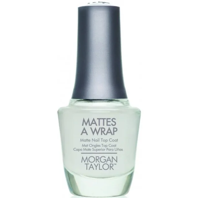 Morgan Taylor Mattes A Wrap Top Coat 15ml Morgan Taylor Mattes A Wrap Top Coat 15ml