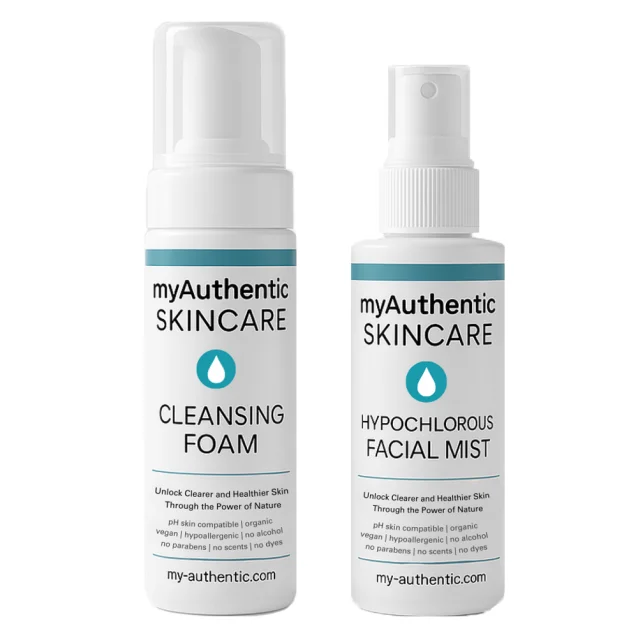 myAuthentic Skincare Travel Size Duo - Mist 50ml + Cleanser 50ml myAuthentic Skincare Travel Size Duo - Mist 50ml + Cleanser 50ml