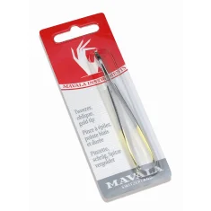 Mavala Oblique Tweezer Gold Plated Tip Mavala Oblique Tweezer Gold Plated Tip