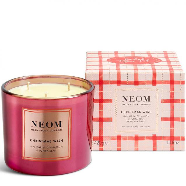 Neom Christmas Wish Scented Candle 3 Wick
