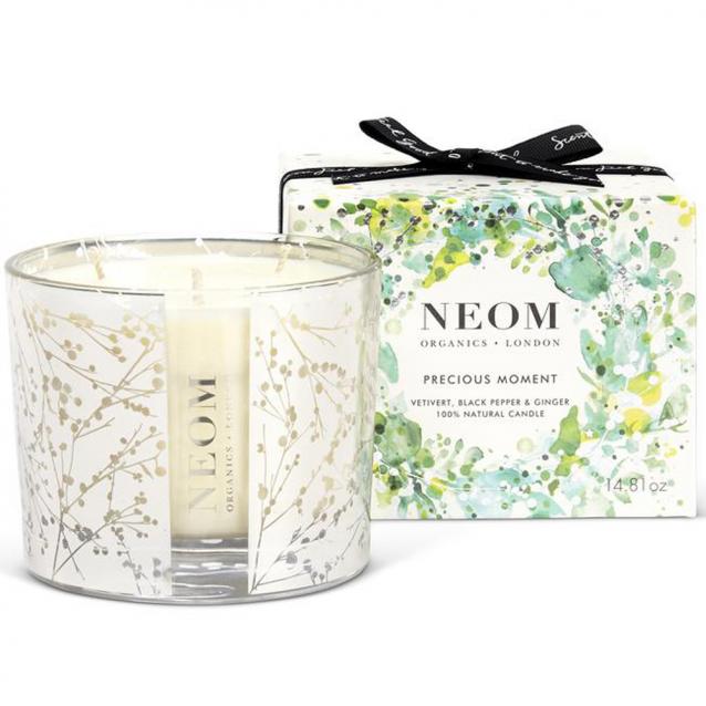 Neom Precious Moment Scented Candle 3 Wick