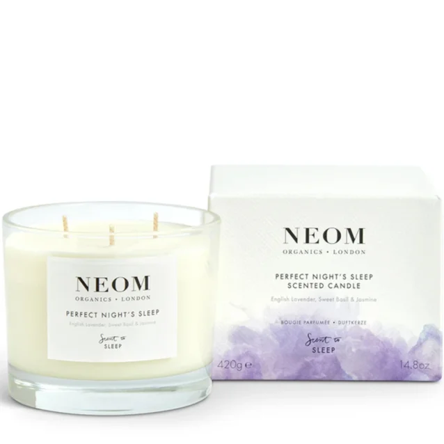 Neom Perfect Night's Sleep Scented Candle 3 Wick Neom Perfect Night's Sleep Scented Candle 3 Wick