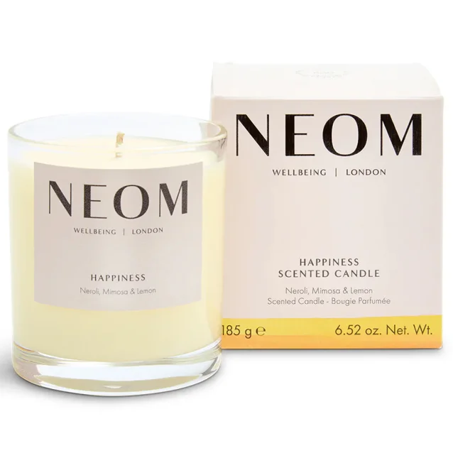 Neom Happiness Scented Candle 1 Wick Neom Happiness Scented Candle 1 Wick