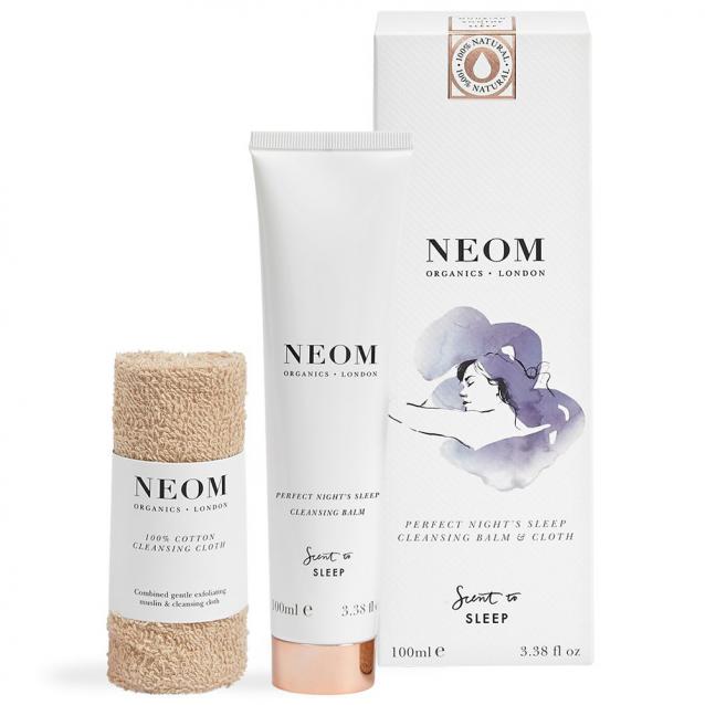 Neom Perfect Night's Cleansing Balm And Cloth 100ml